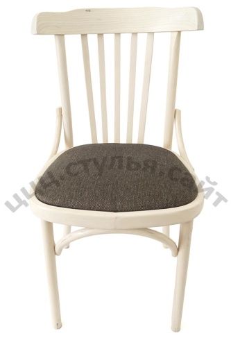 Венский мягкий выбеленный стул (рогожка хаки) арт. 832620 фото 3